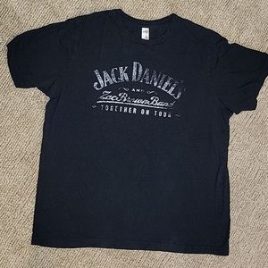 Men's Jack Daniel's & Zach Brown Shirt,  Size XL
